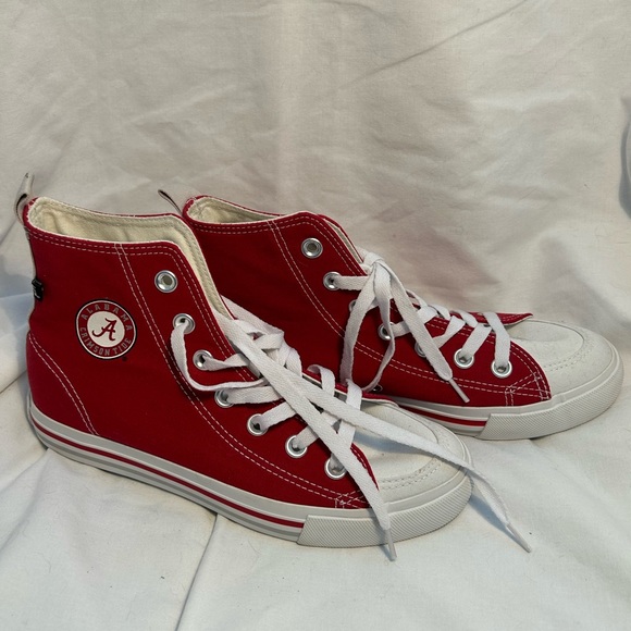 NWOT Women's Collegiate Alabama Converse Style High Tops | Size 7 - Picture 2 of 8